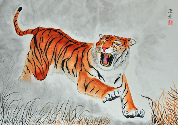 gallery/Members_Paintings/Richard_Sauve/Tiger%20from%20Nowhere%20400px.jpg